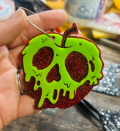 Magical Halloween Themed Acrylic Keychain/Bag Tag