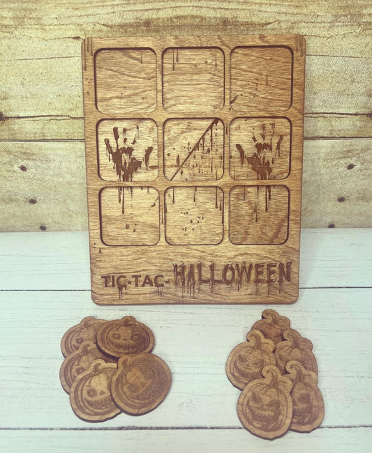 Tic Tac Halloween Horror Themed Board